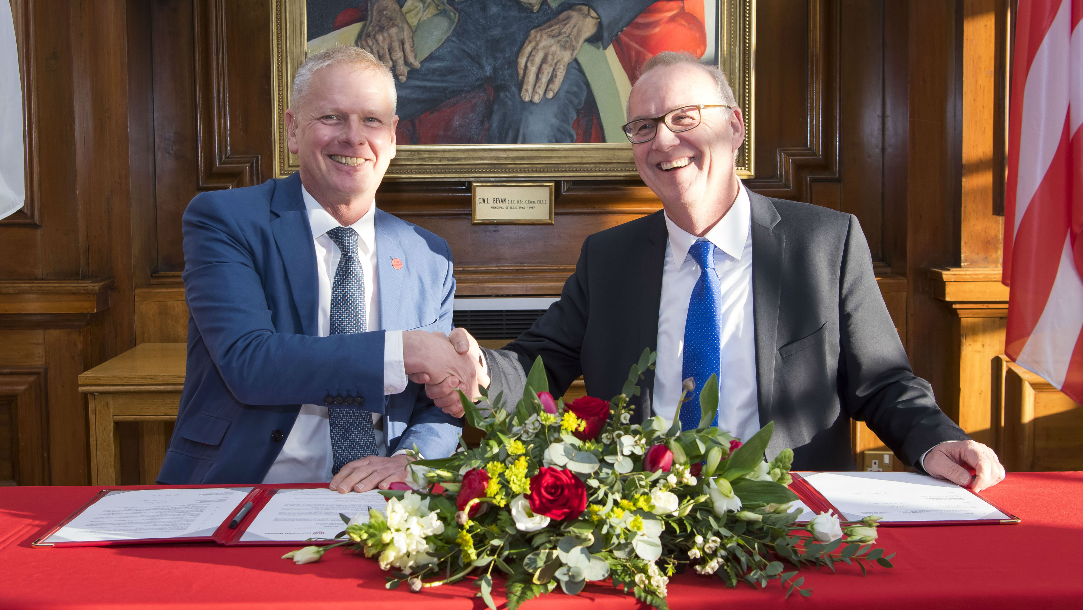 Cardiff University and University of Bremen VCs