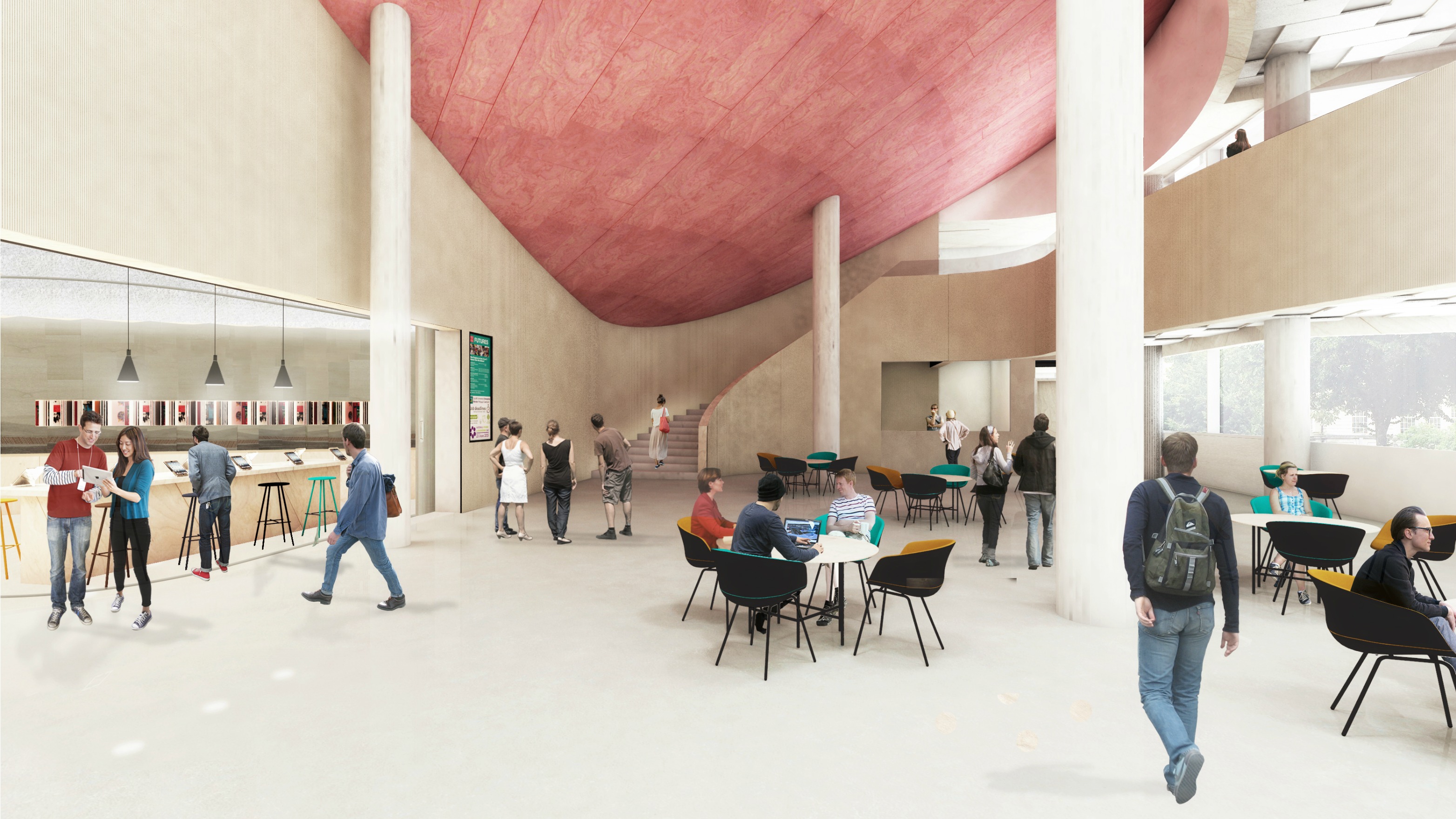 Centre for Student Life - First floor Commons