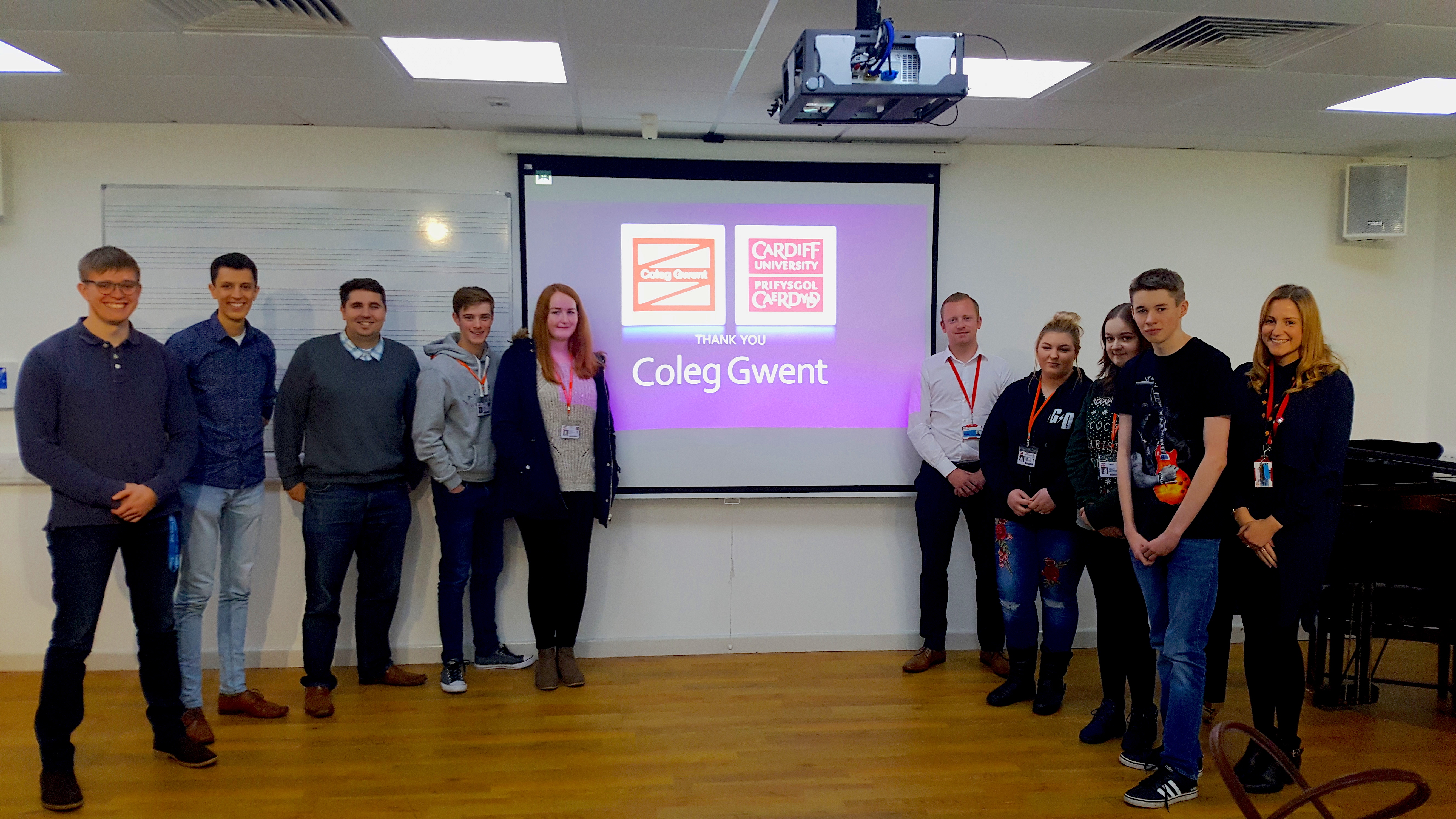 Music Students Coleg Gwent Newport Cardiff University School of Music