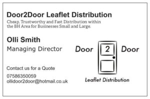 Olli Smith's first business card