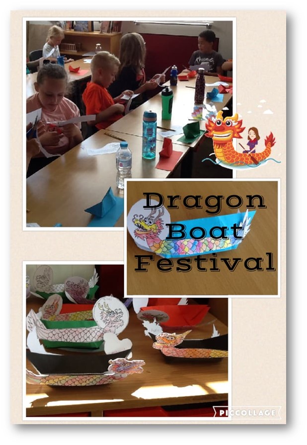 Children from Millbrrok Primary School - Dragon Boat Festival 2021