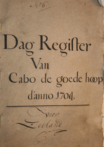 Title page of old document with serif font