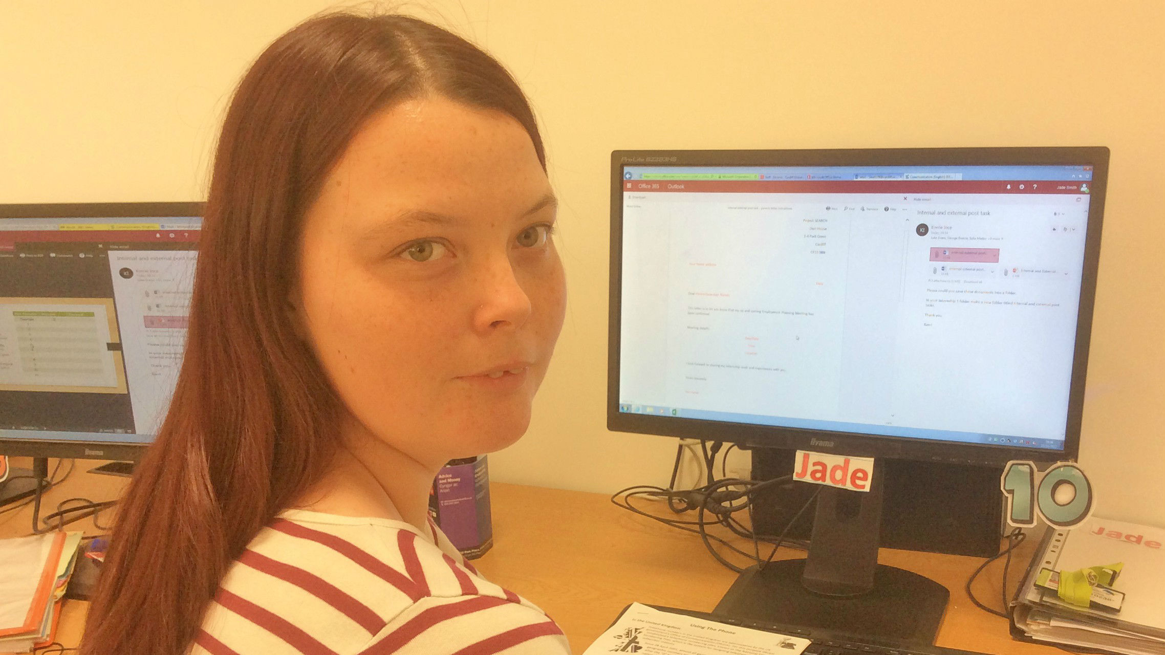 Jade Smith Project SEARCH intern