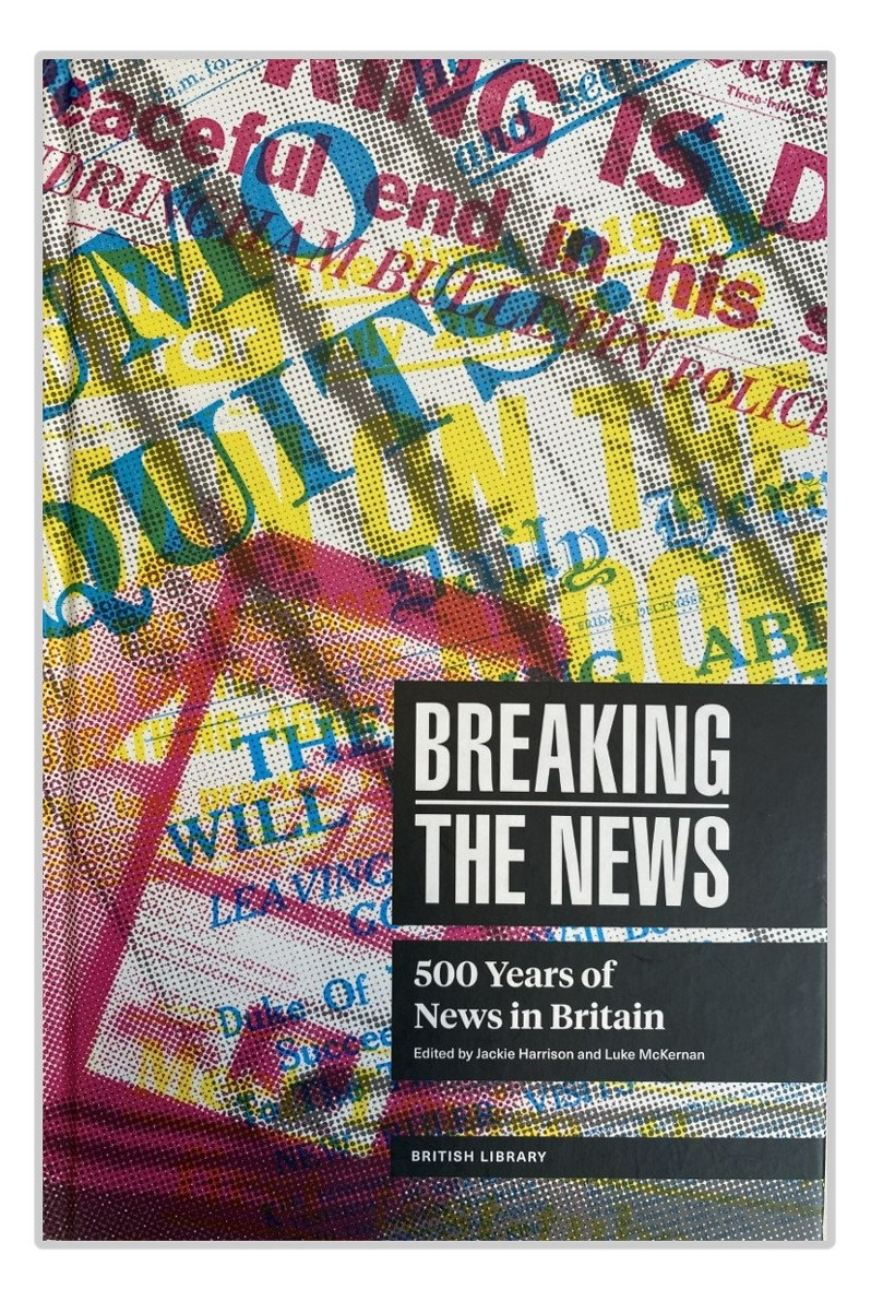 Cover of the book, Breaking the News
