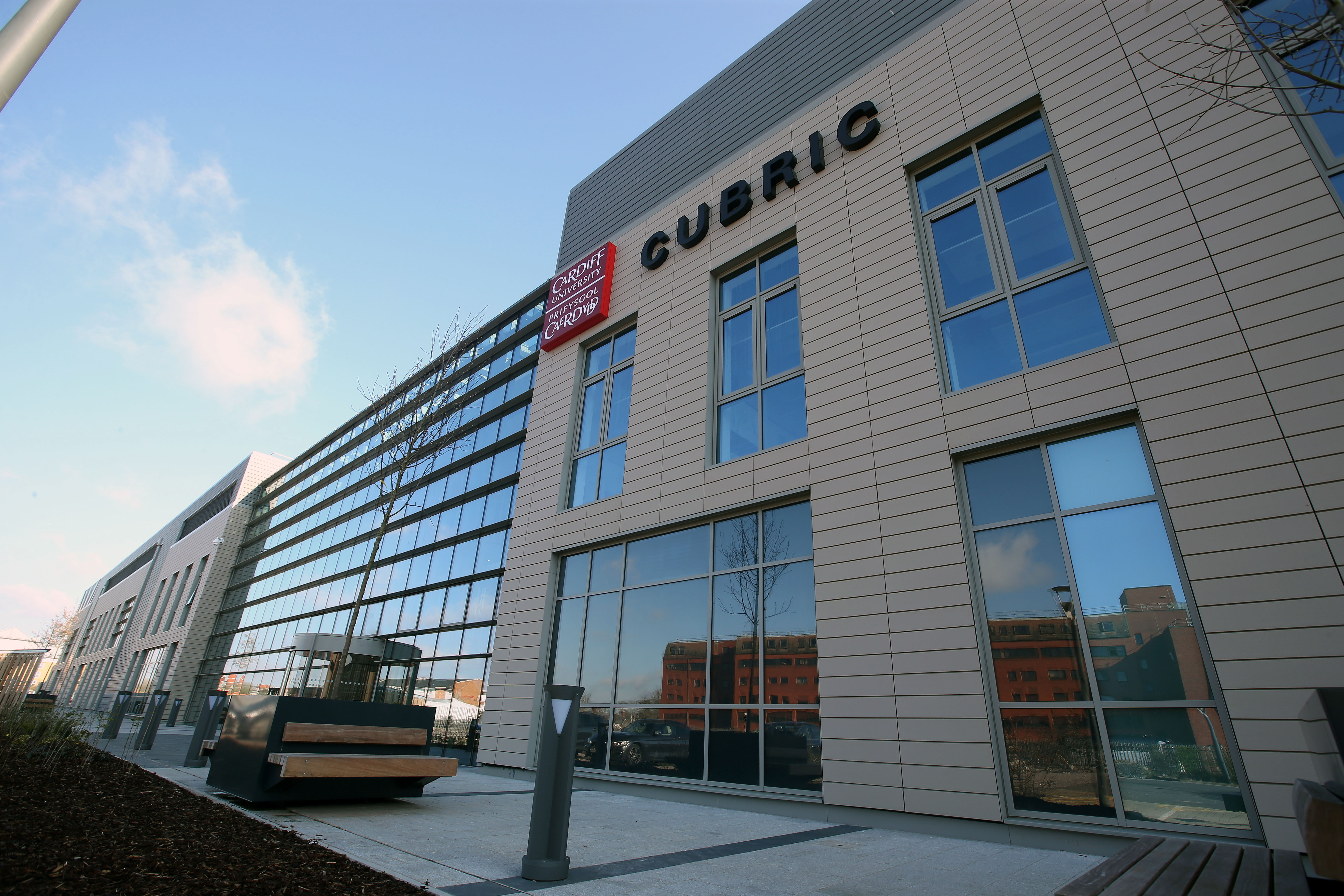 Exterior shot of CUBRIC