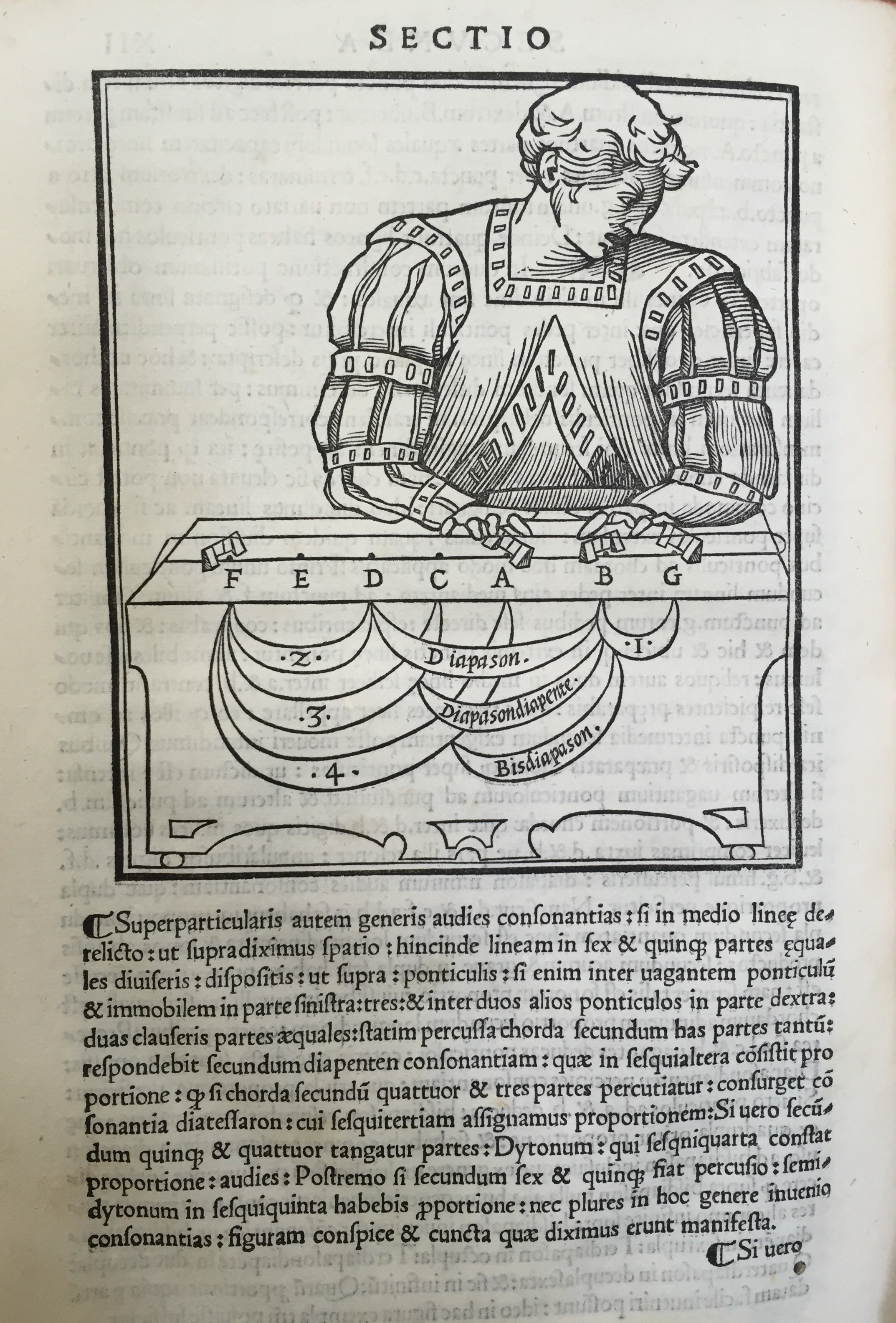 Page from Musica Theorica