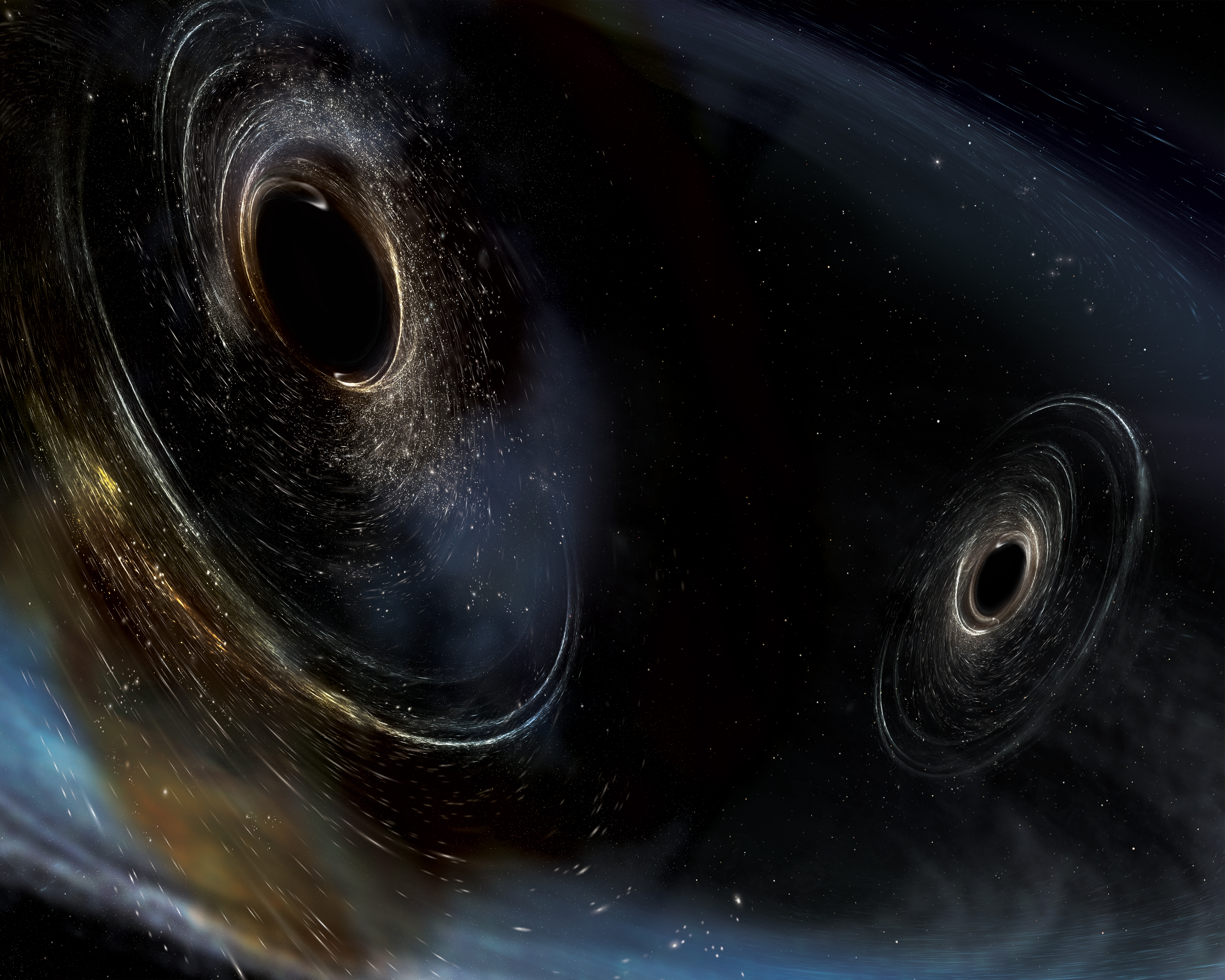 gravitational waves black holes