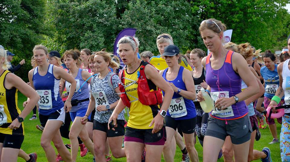 Women running the Women Can Marathon 2017