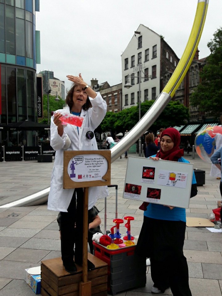 Ann Ager Soapbox Science Cardiff 2017