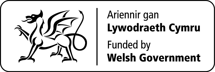 Welsh Government funding logo