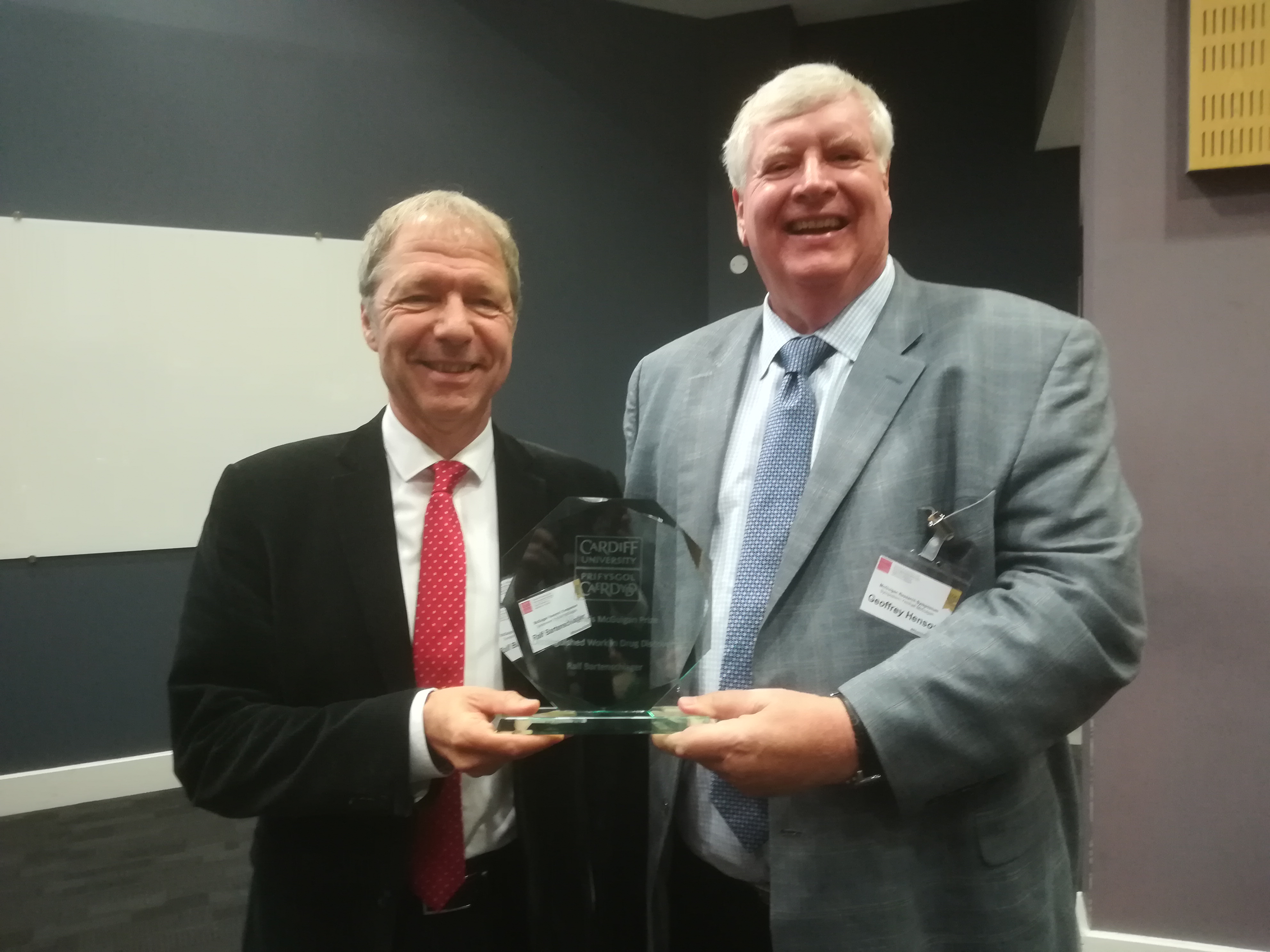 Professor Bartenschlager and Dr Henson