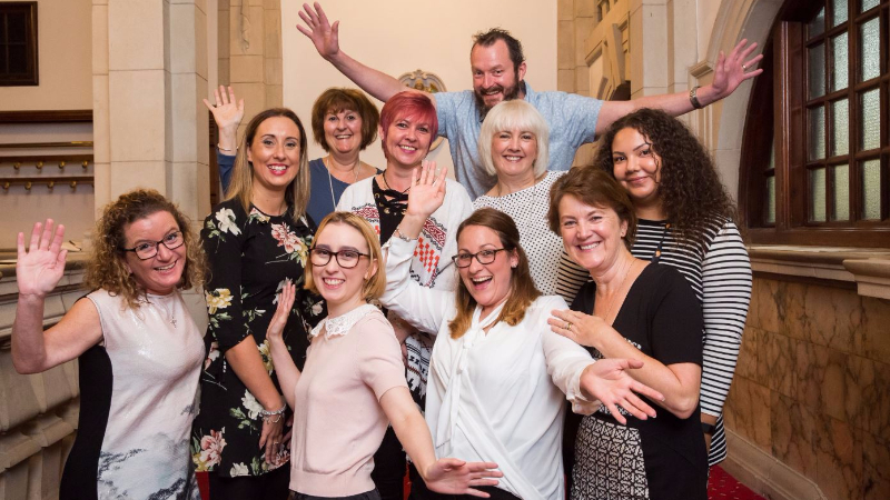 Group image of 10 2016-2017 Sabbatical Scheme participants