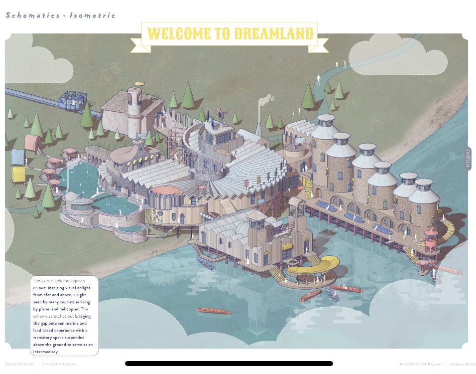 The winning design, Dreamland: Samson