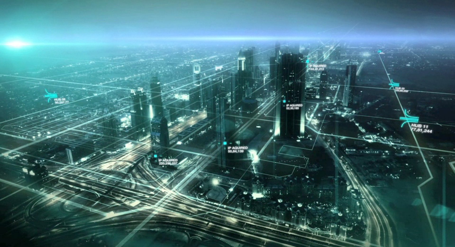 Stock image of a city