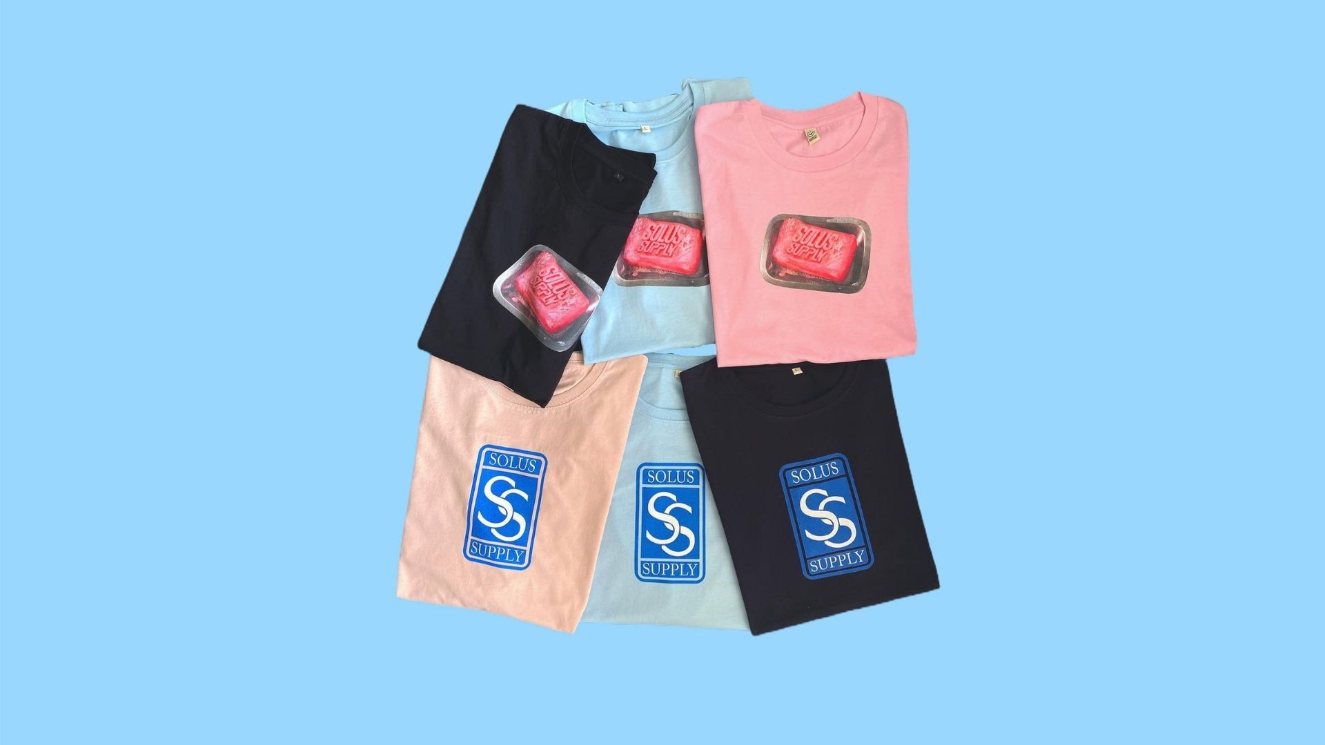 Solus Supply t-shirt collection