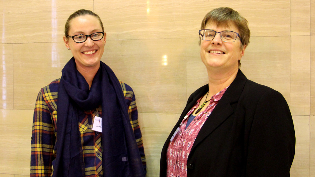 Julie Latchem and Jenny Kitzinger