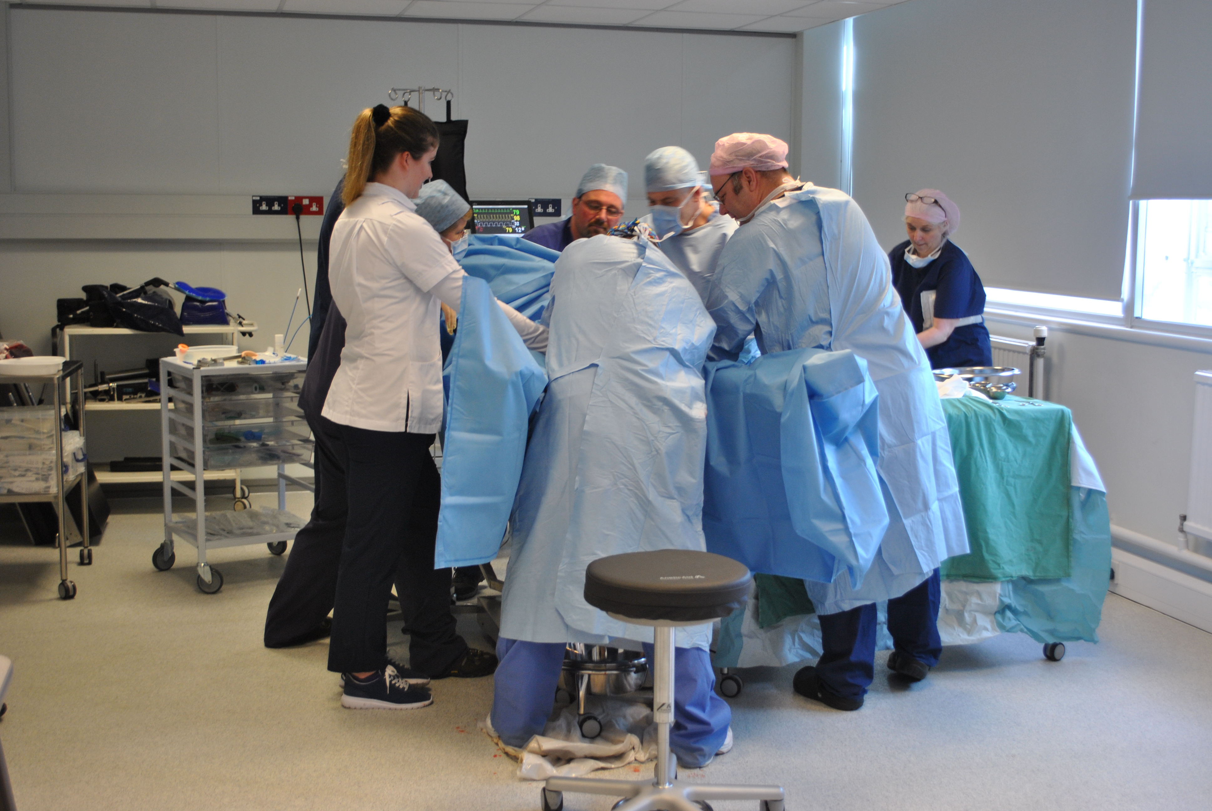 Radiography Student in theatre