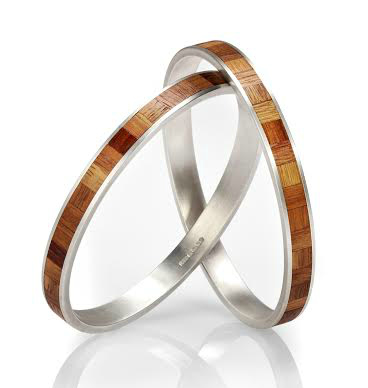 Parquetry jewellery