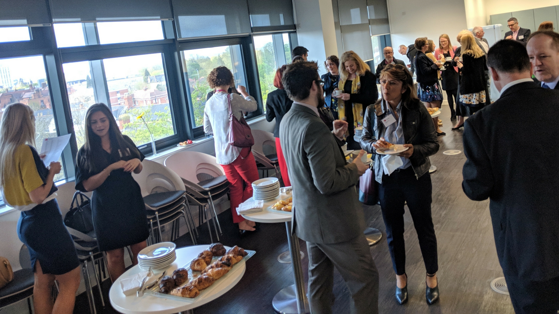 Breakfast briefing attendees
