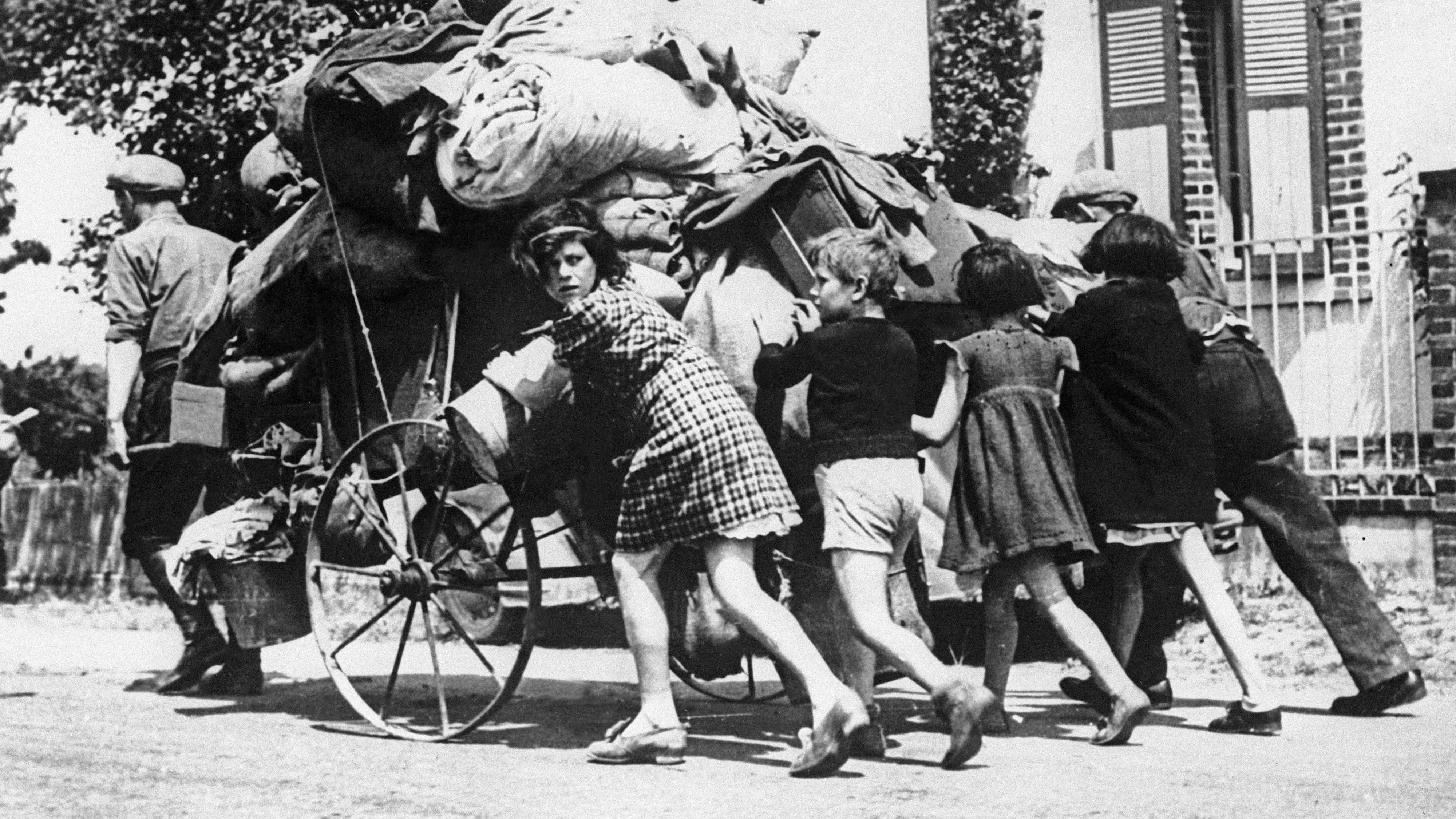 The exodus, May-June 1940