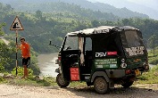 Nick Gough and Rich Sears' tuk-tuk adventure