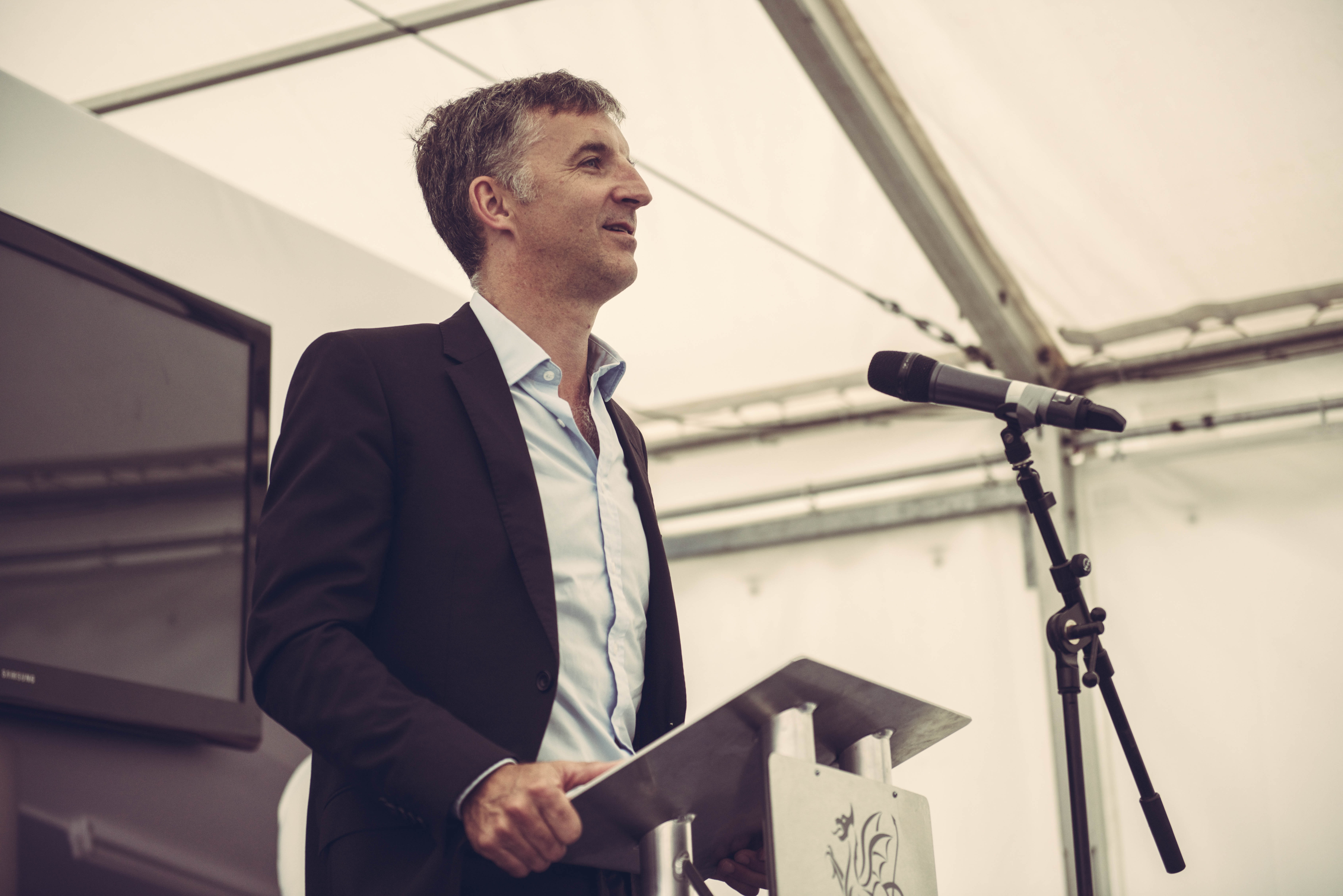 Professor Richard Wyn Jones at Eisteddfod 2015