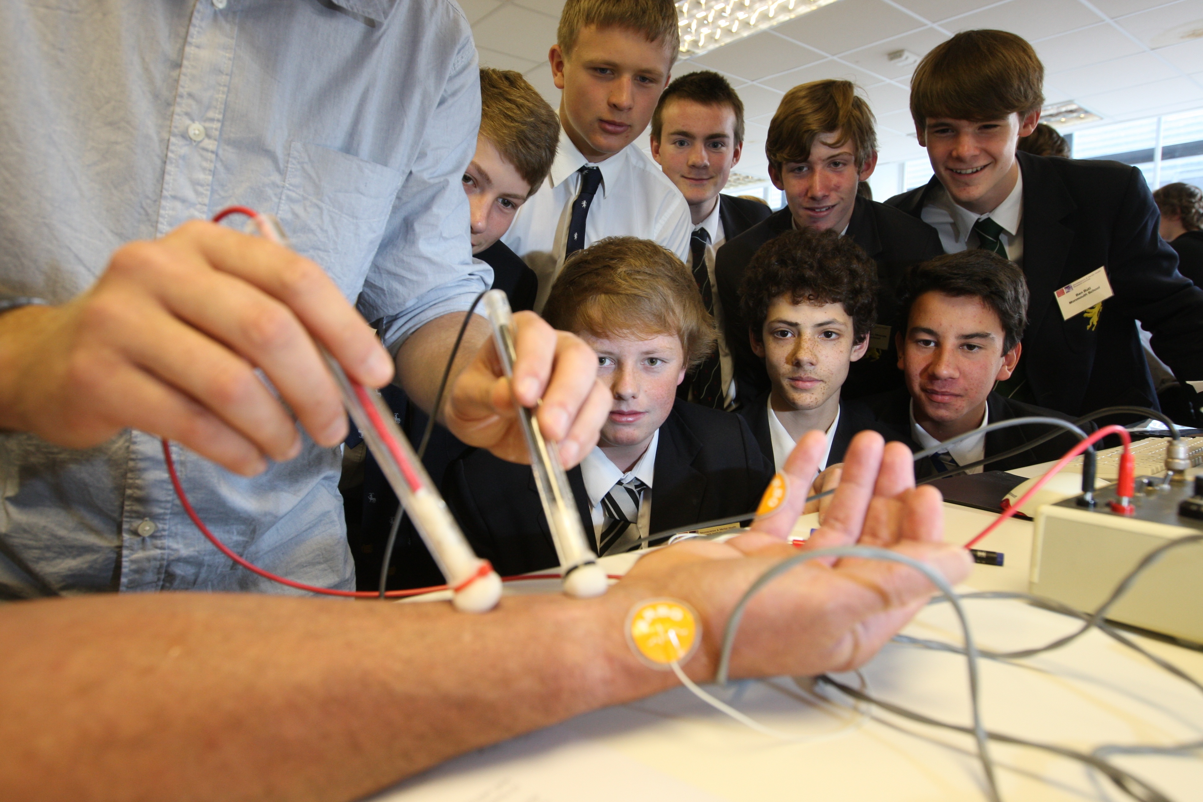 Wales Brain Bee students