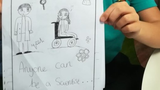 Scientist Drawing