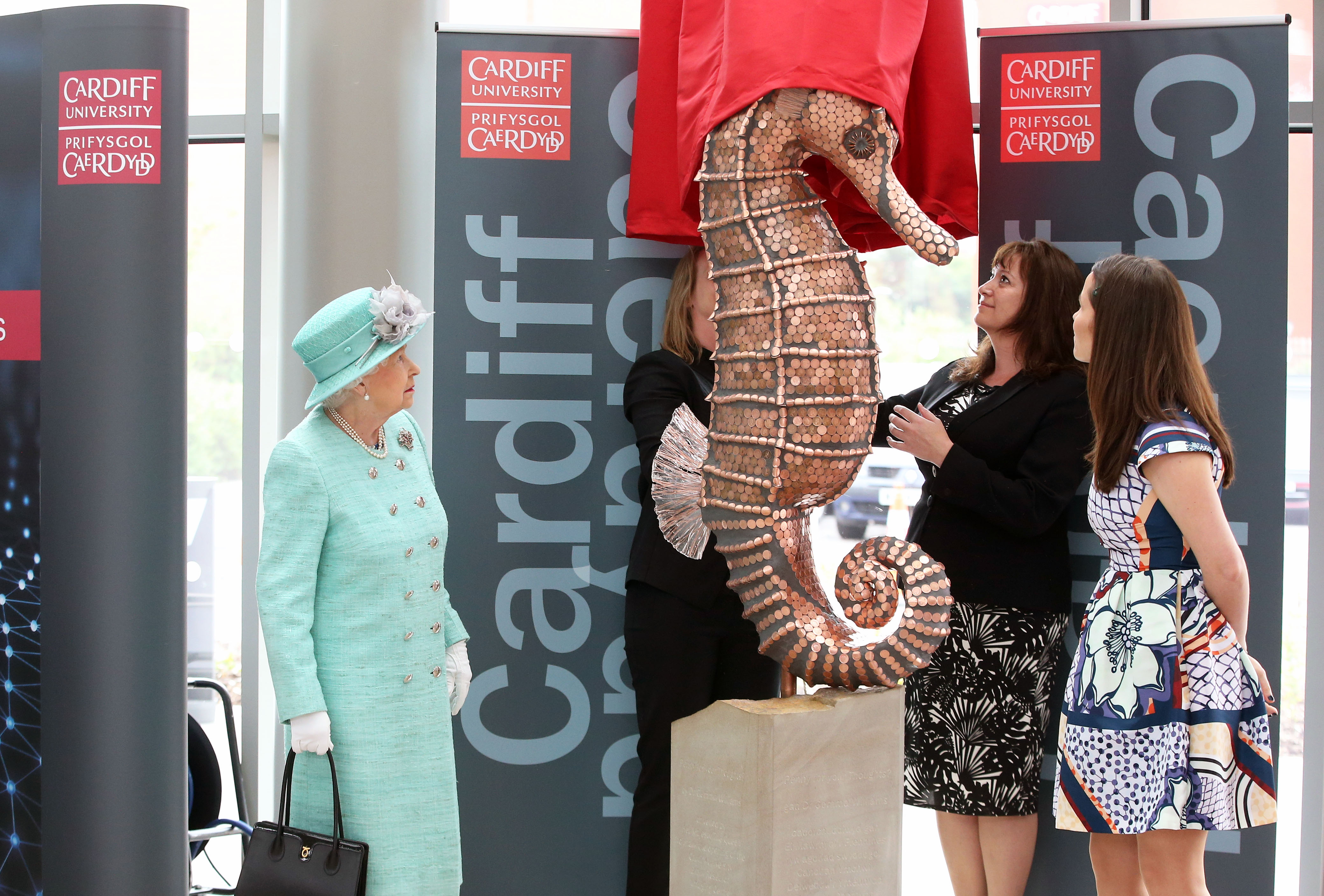 Queen visits CUBRIC