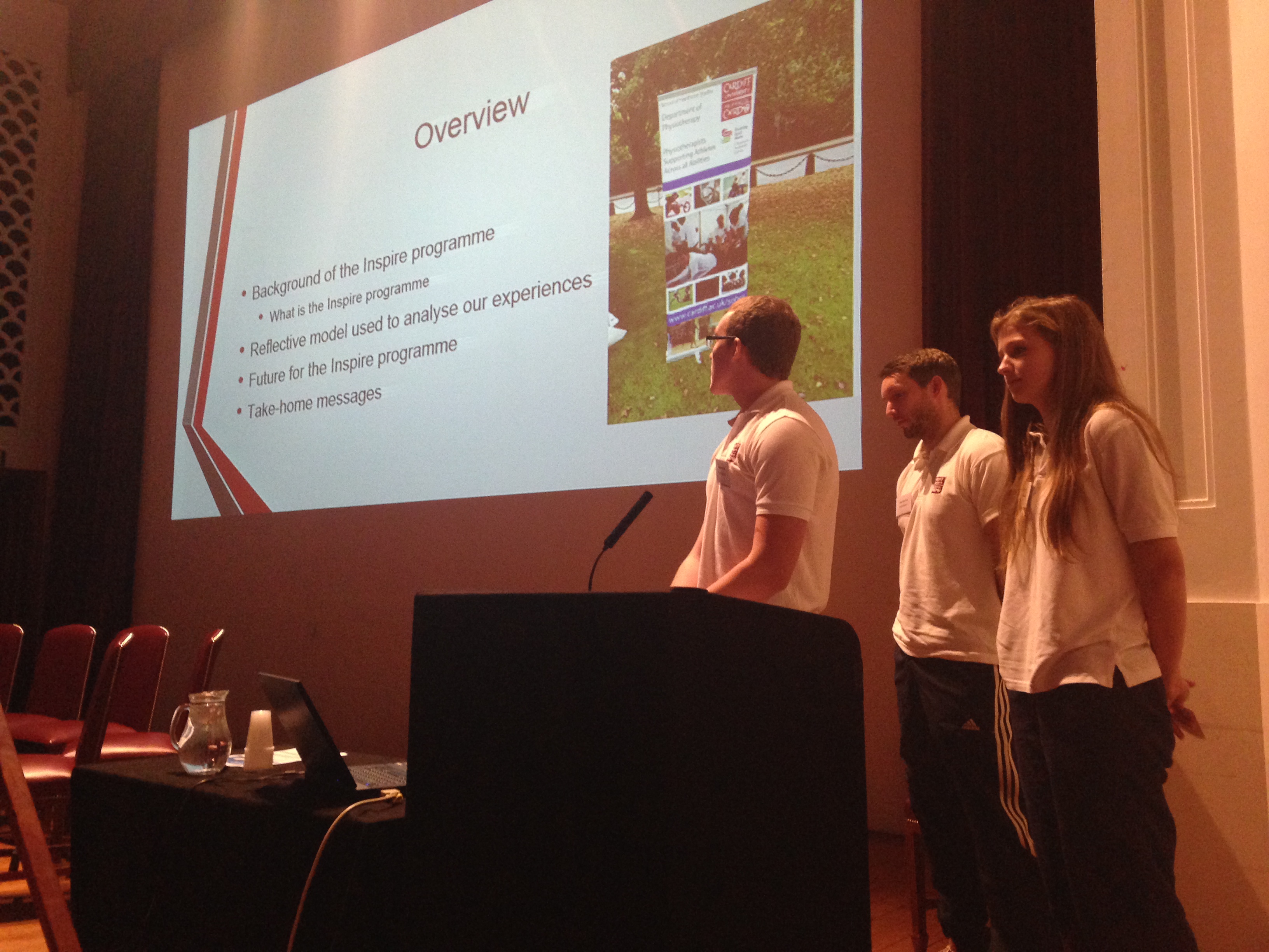 Inspire presenters at HCARE UG conference