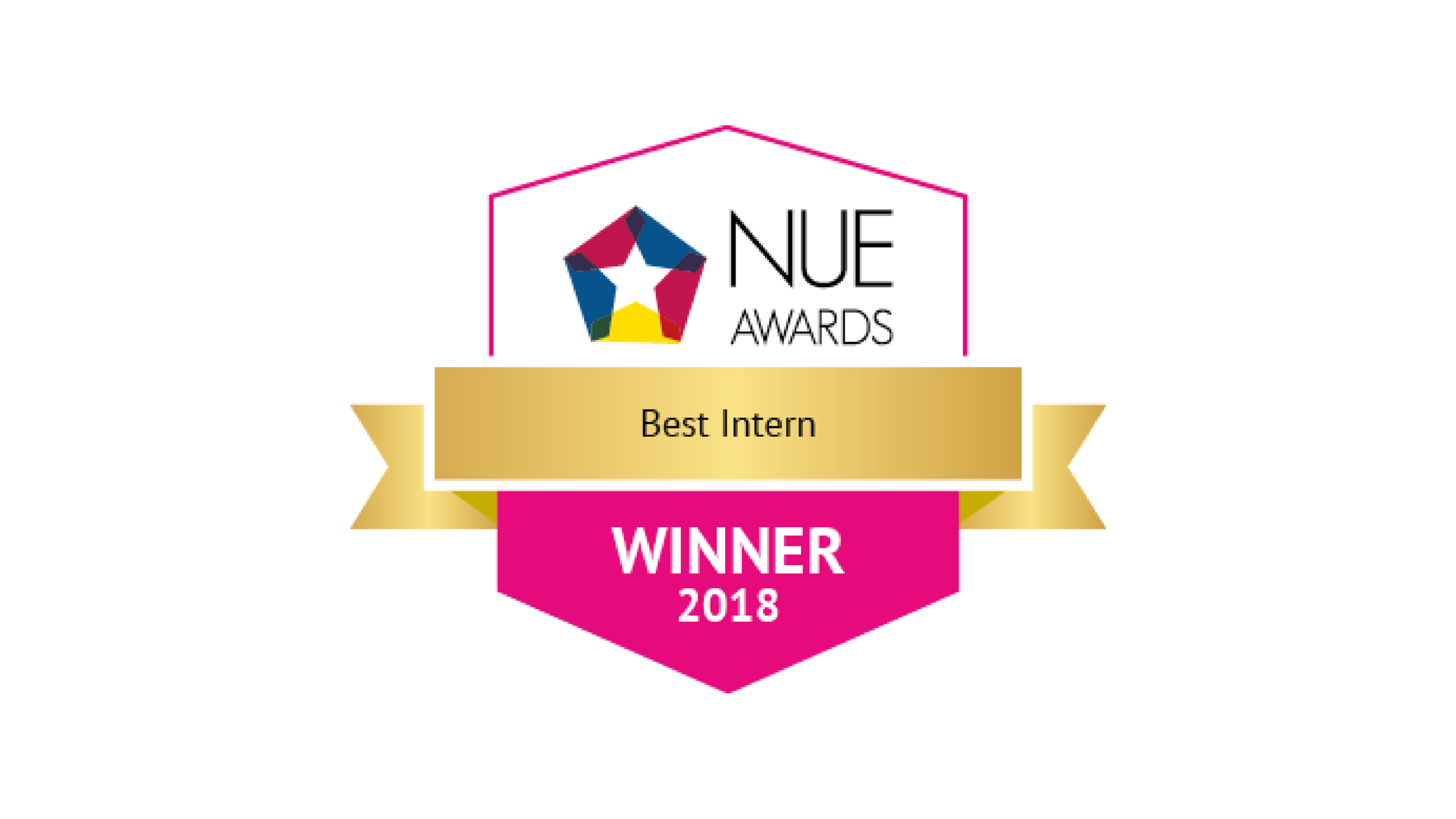 NUE Awards - Best Intern Logo