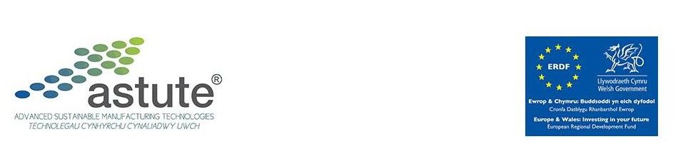 ASTUTE and ERDF combined logo strip