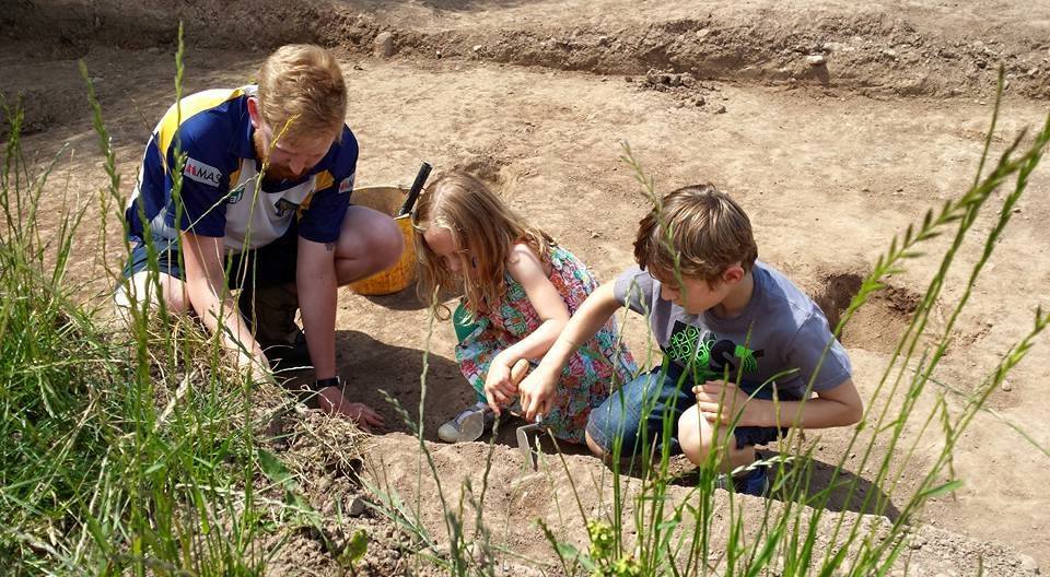 The current dig is a continuation of a number of large-scale digs which have taken place in the area