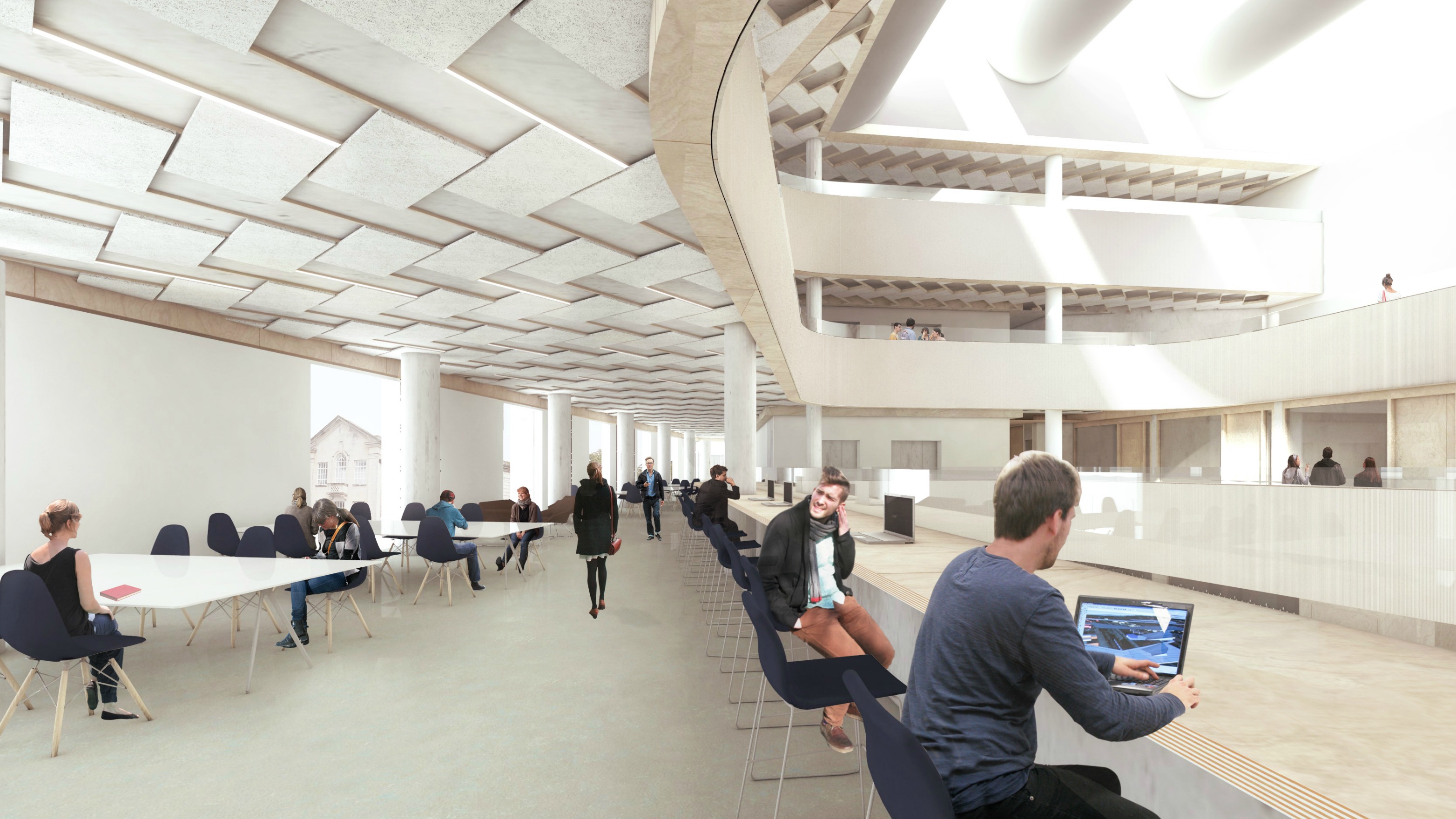 Centre for Student Life - Second Floor Commons