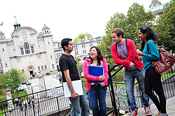 High flying students  