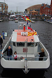 Cardiff Uni ferry boat