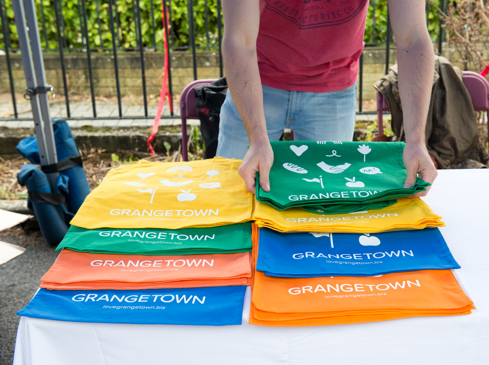Grangetown World Market stall