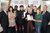Cardiff Business School students